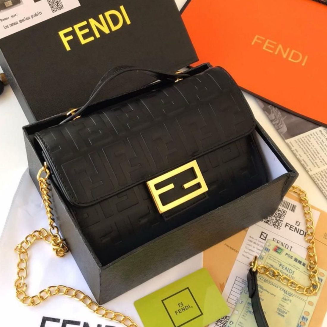 شنطة فندي – Fendi Bag تصميم أنيق بخامة عالية الجودة